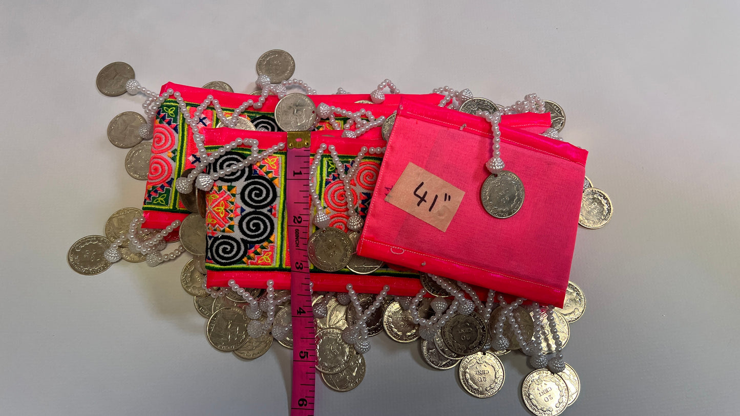 Hmong coin belt 41-inch