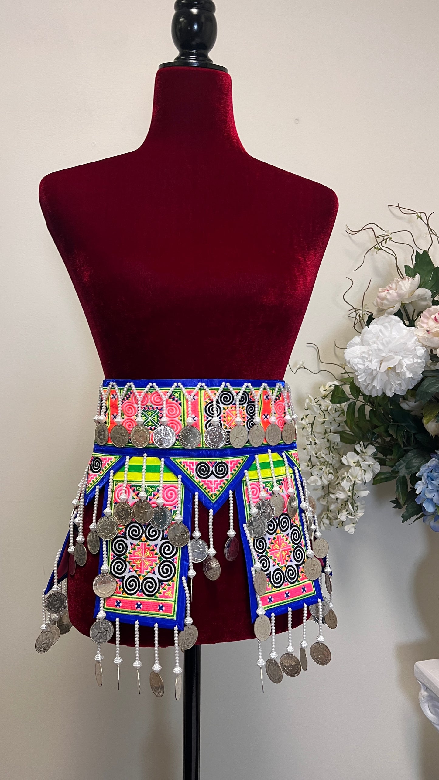 Hmong coin belt 43-inch