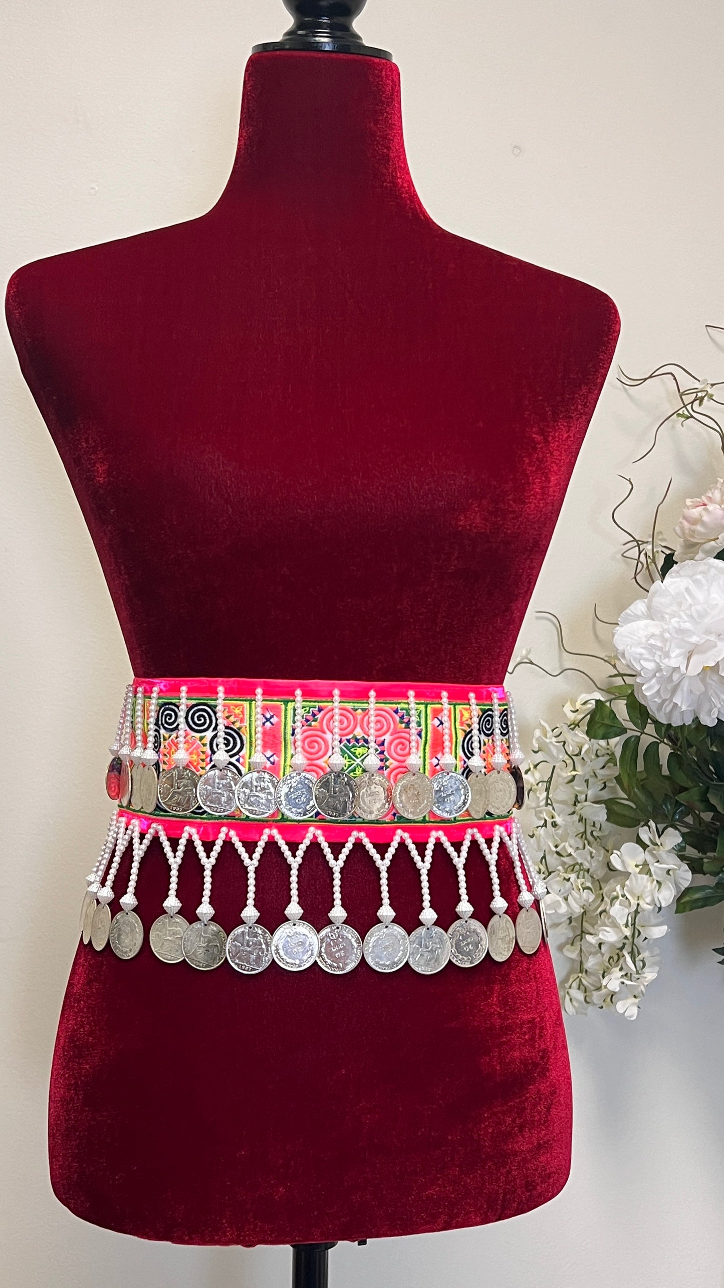 Hmong coin belt 41-inch