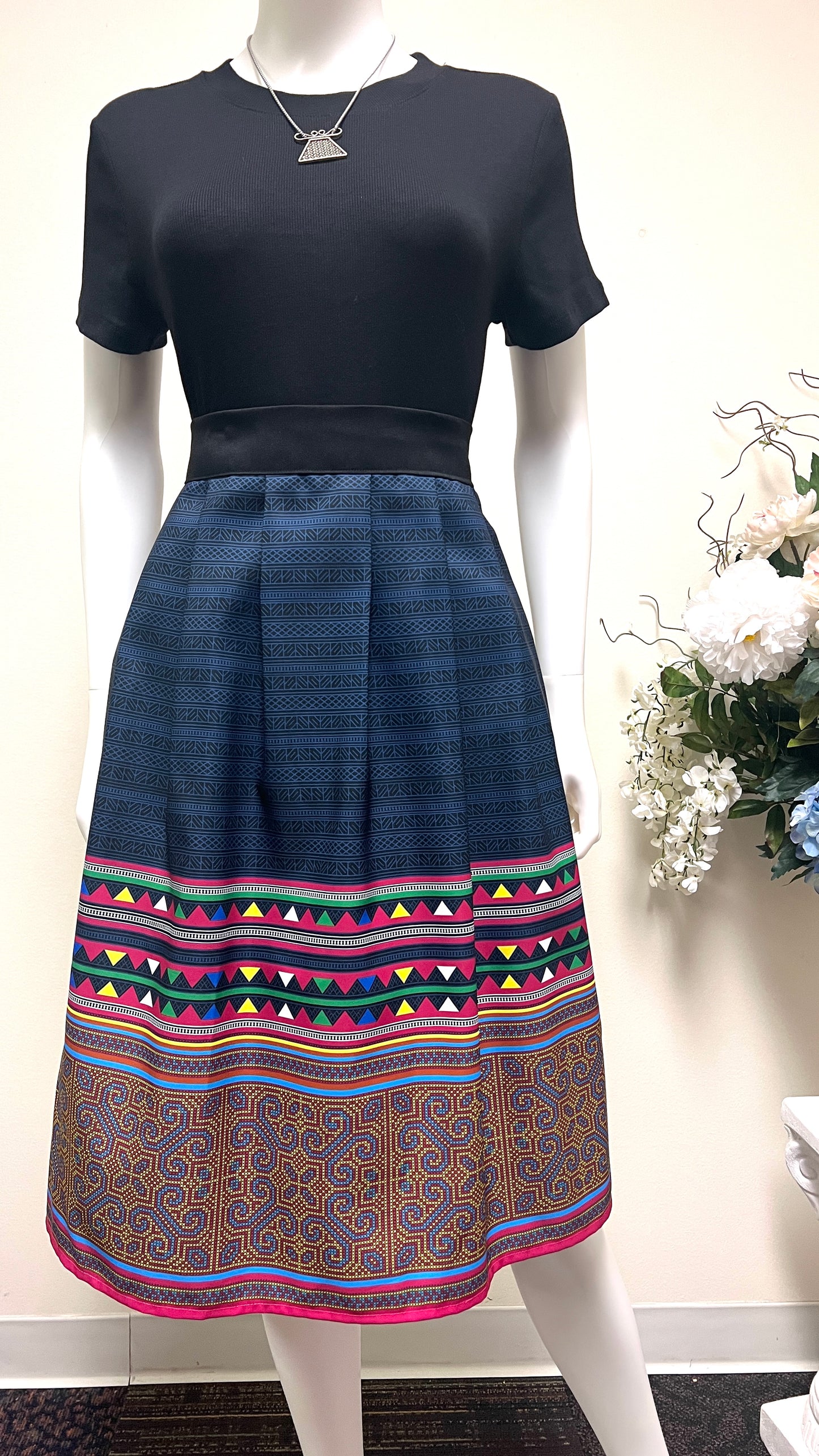 Hmong pleated skirt