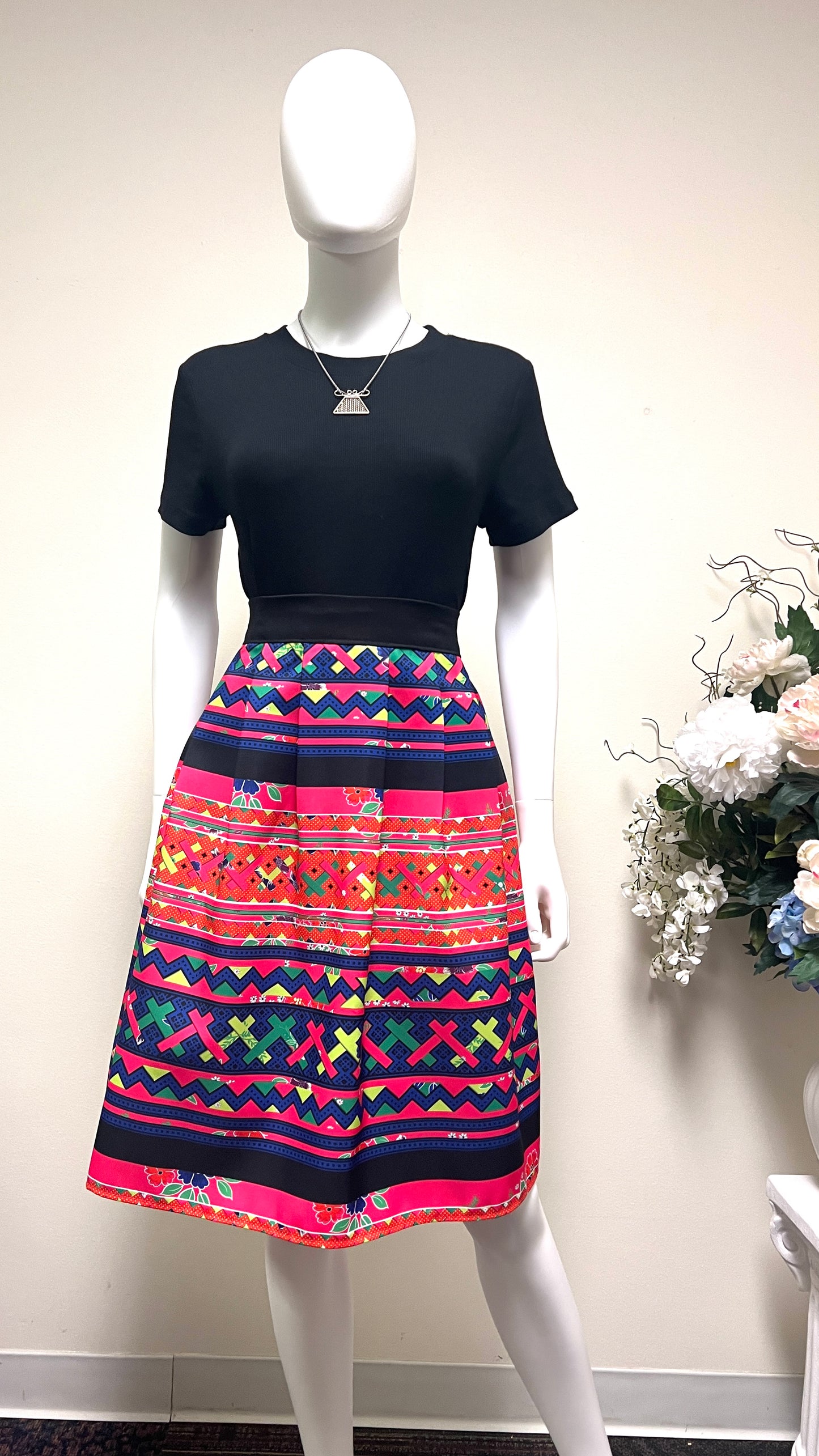 Hmong pleated skirt (M)