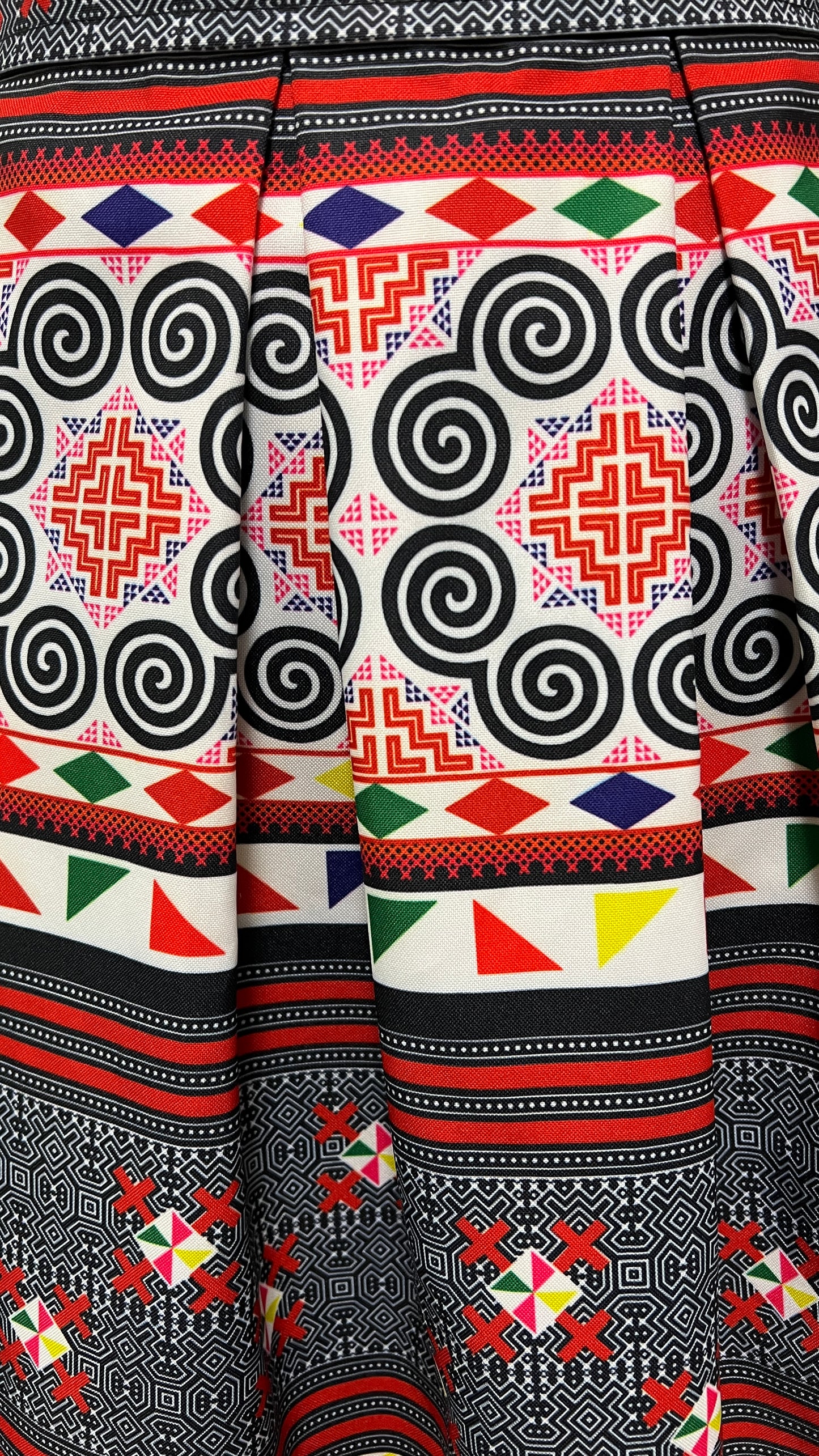 Hmong pleated skirt -Free Shipping