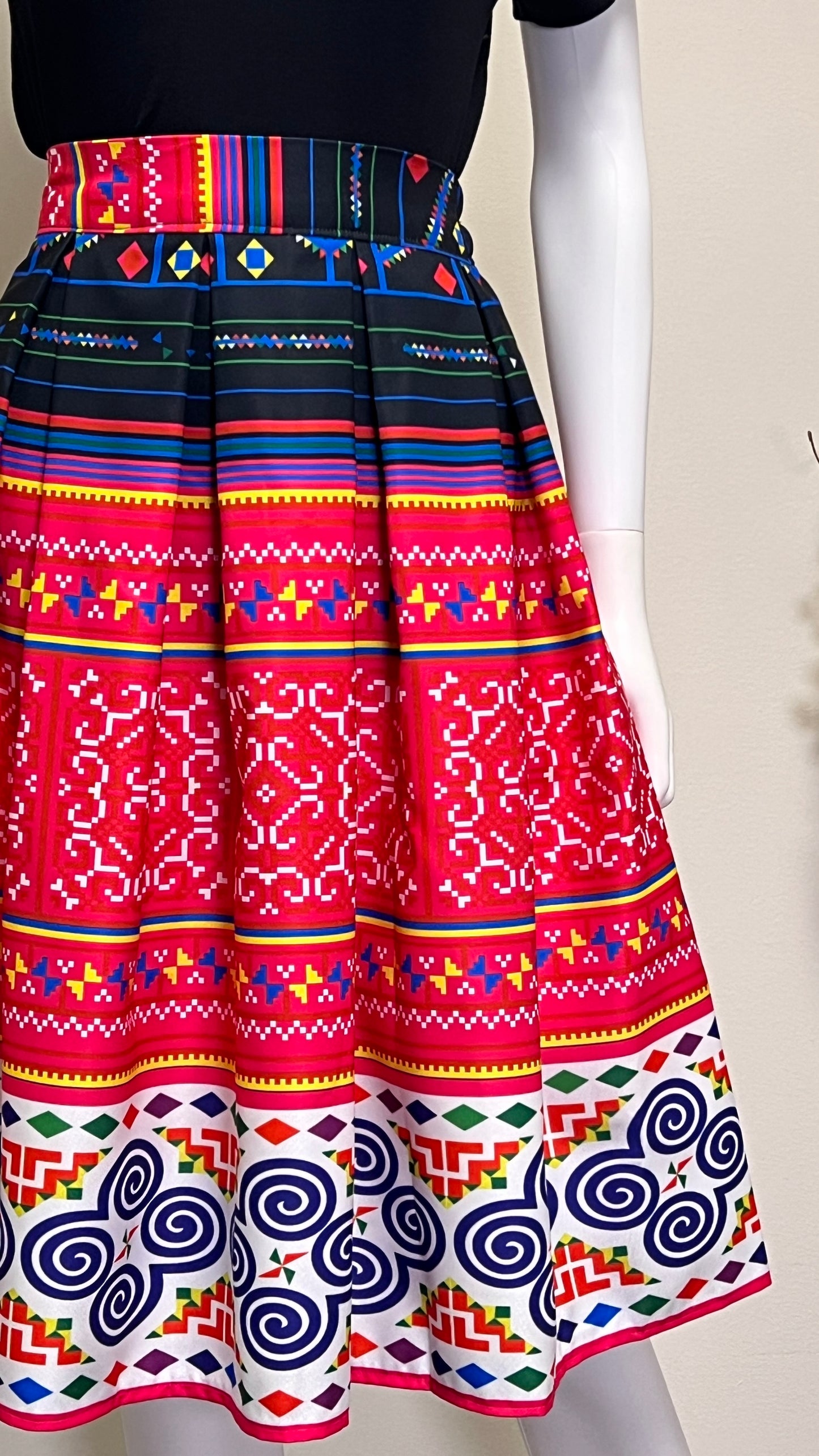 Hmong pleated skirt