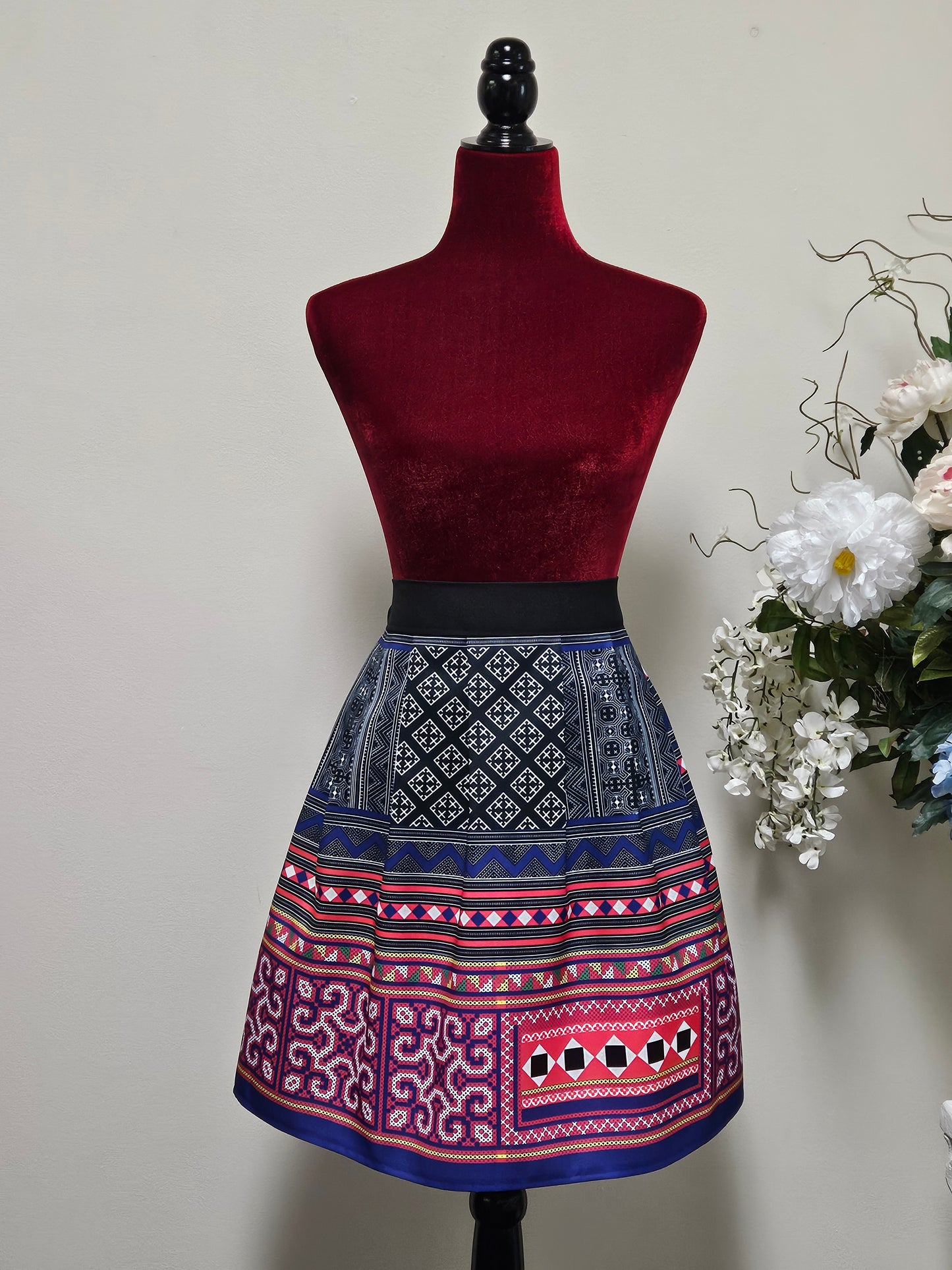 Hmong pleated skirt -Free Shipping