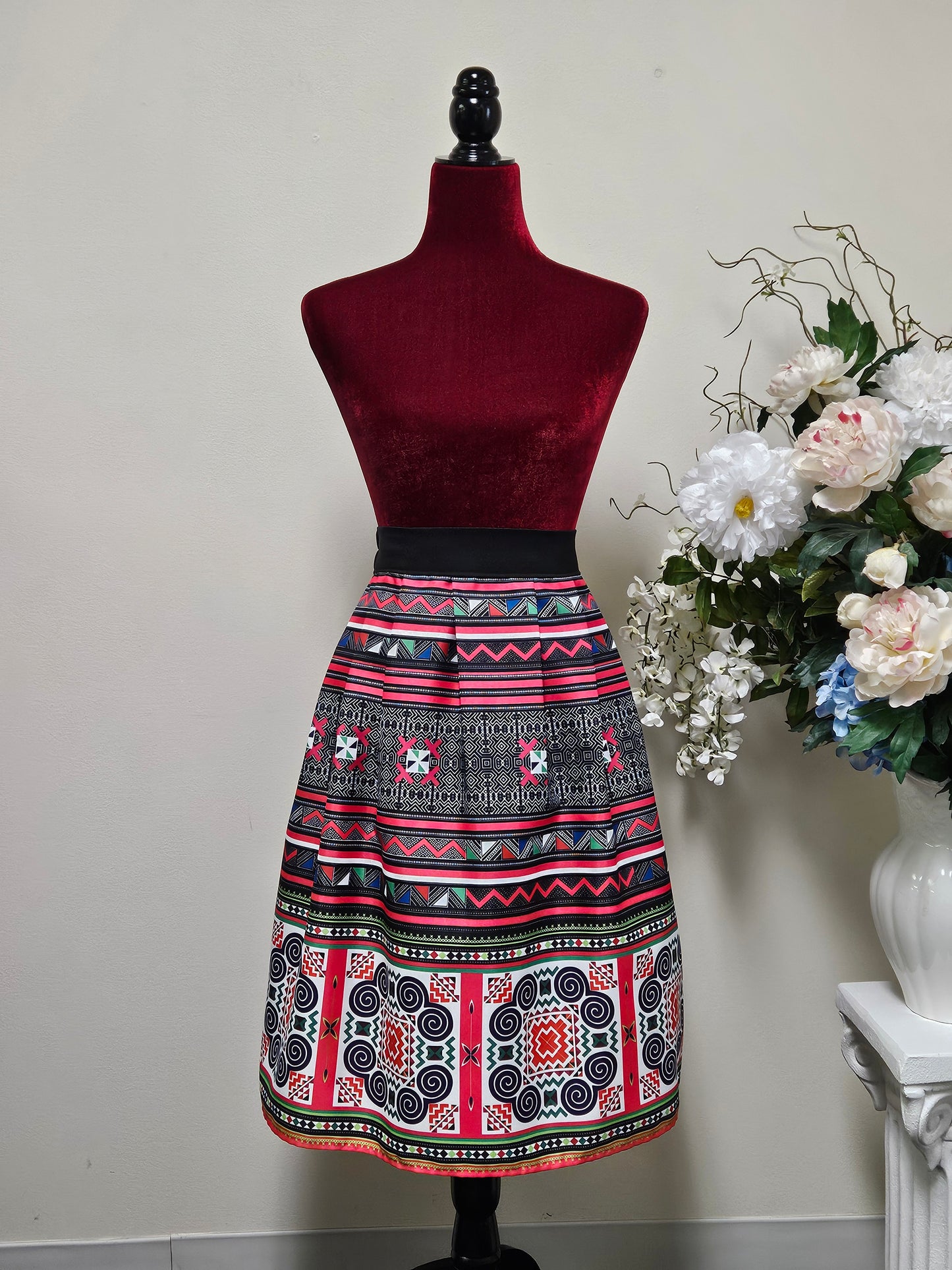 Hmong pleated skirt -Free Shipping
