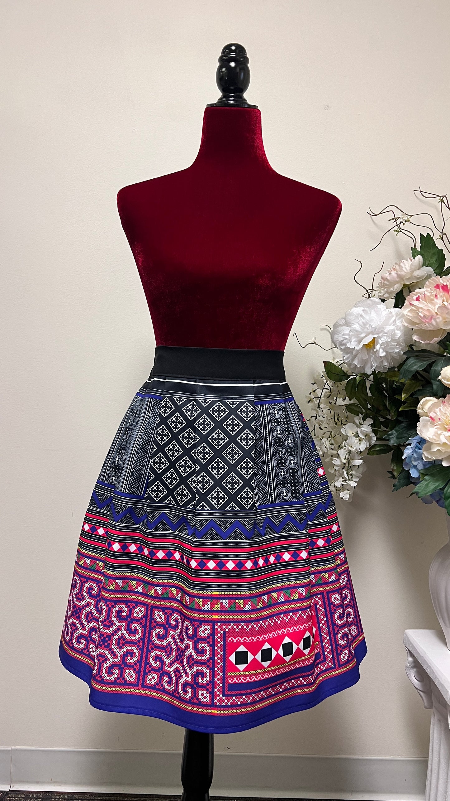 Hmong pleated skirt (M)
