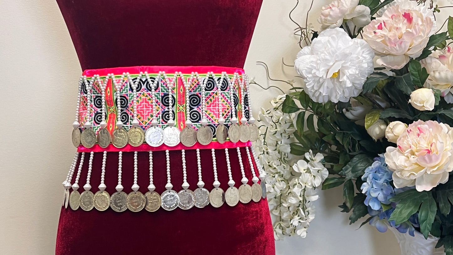 Hmong coin belt 39-inch
