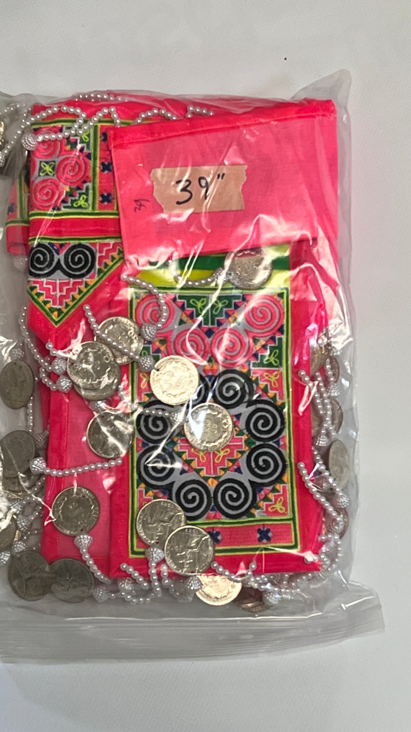 Hmong coin belt 37-inch & 39-inch