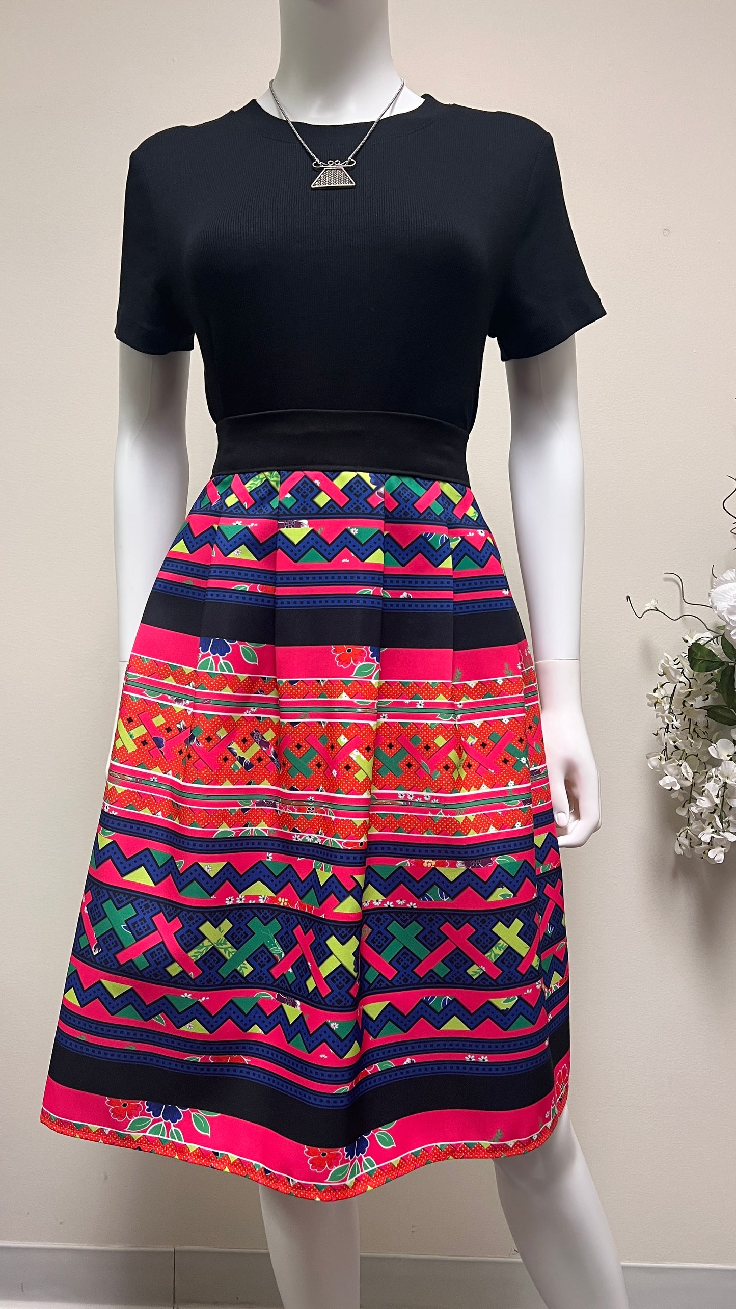 Hmong pleated skirt (M)