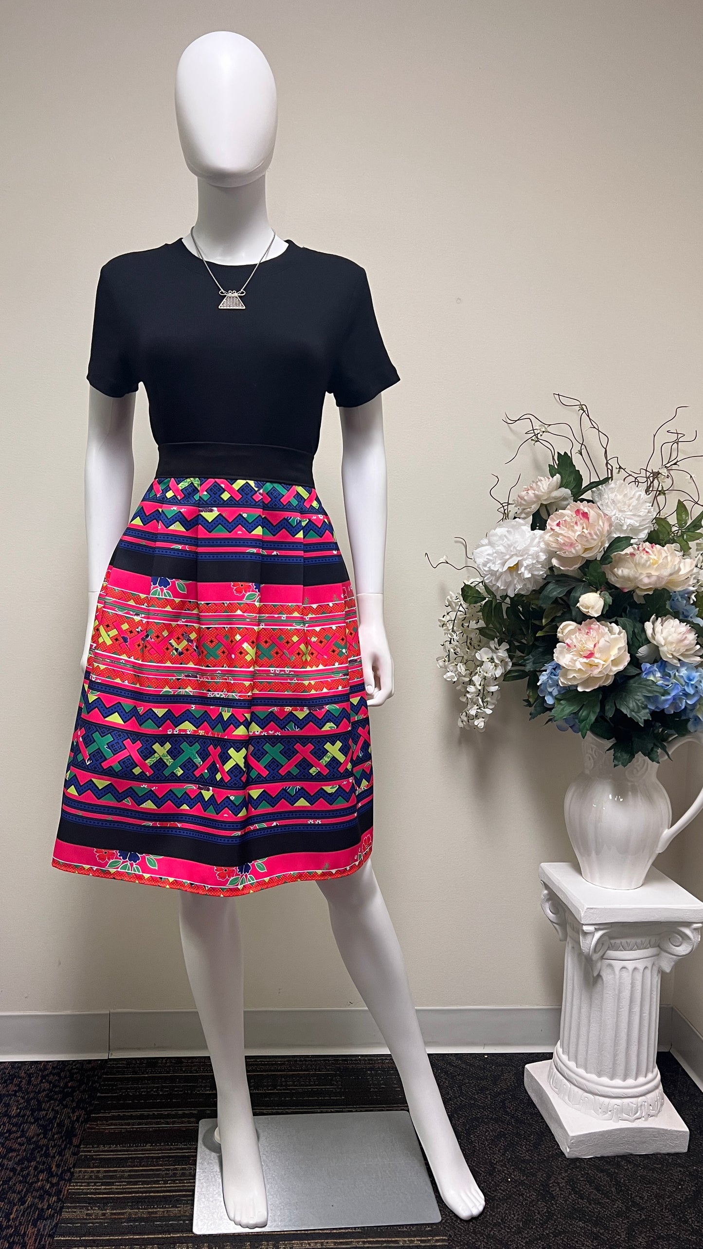 Hmong pleated skirt (M)
