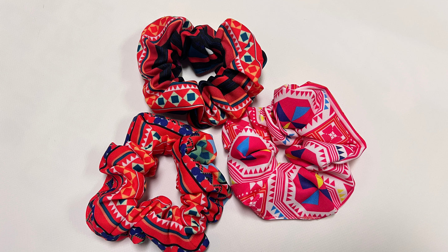 Hmong scrunchies