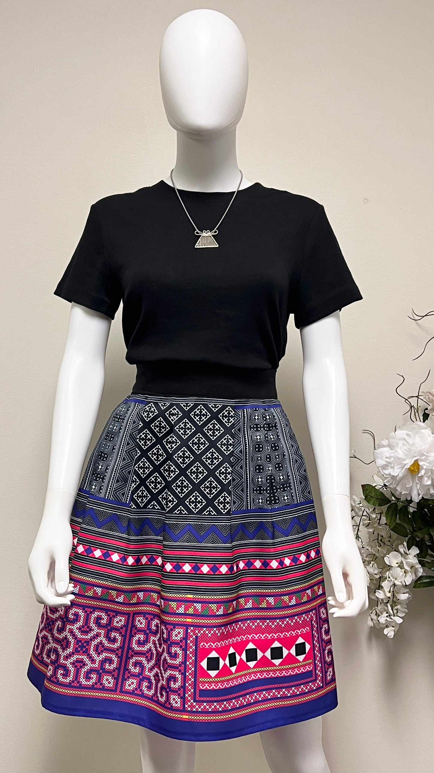 Hmong pleated skirt (M)