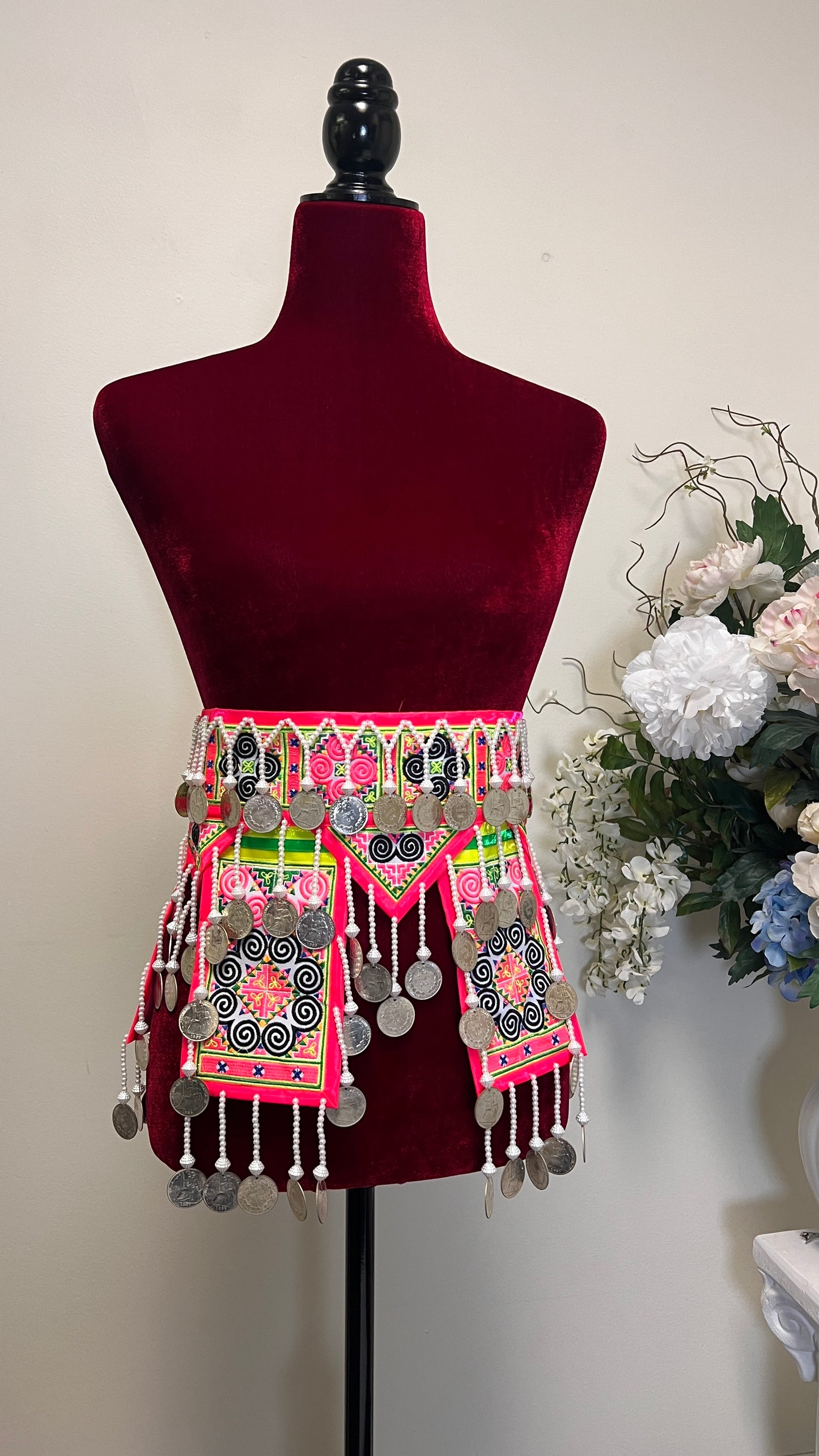 Hmong coin belt 37-inch & 39-inch