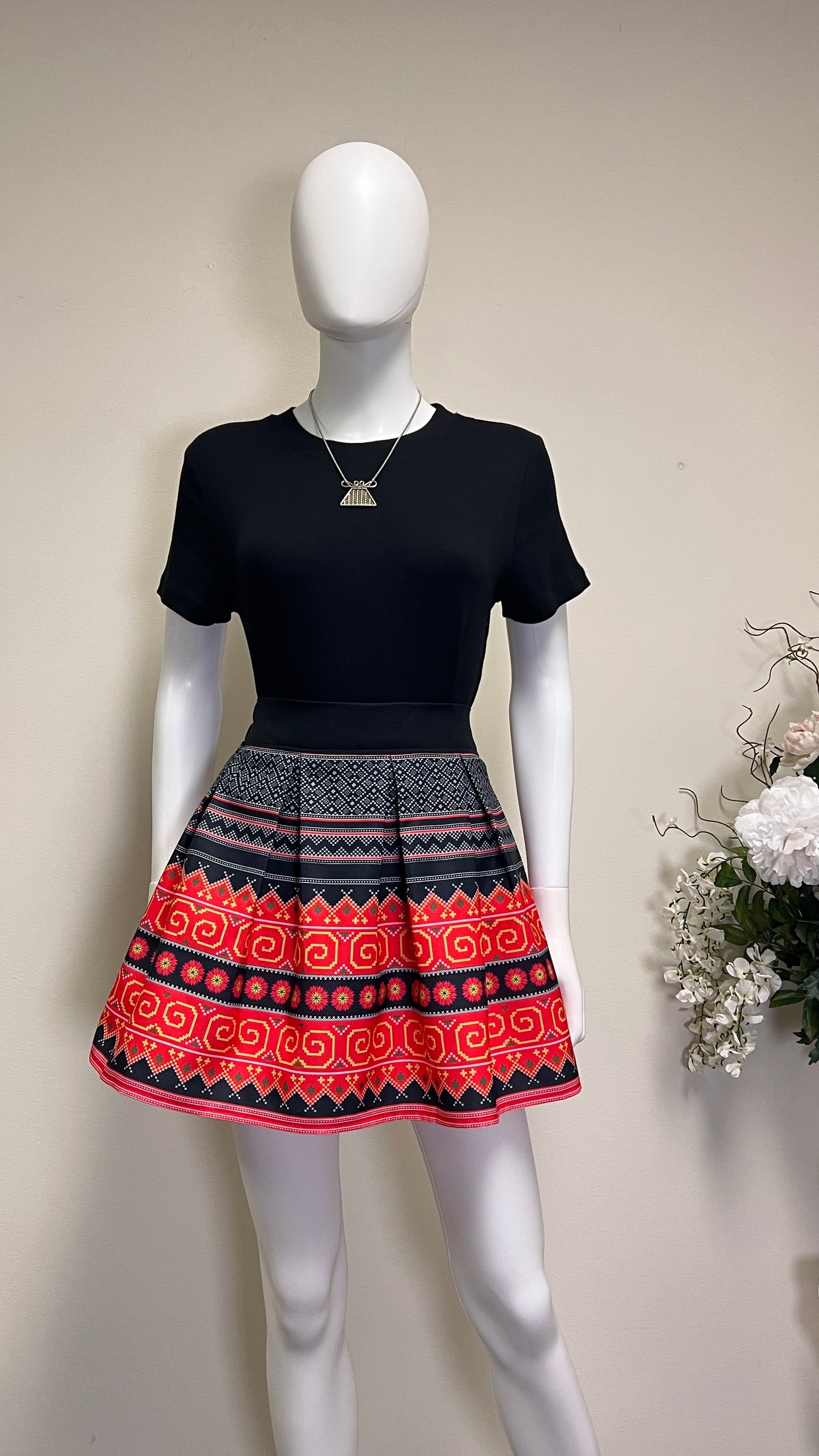 Hmong mini skirt