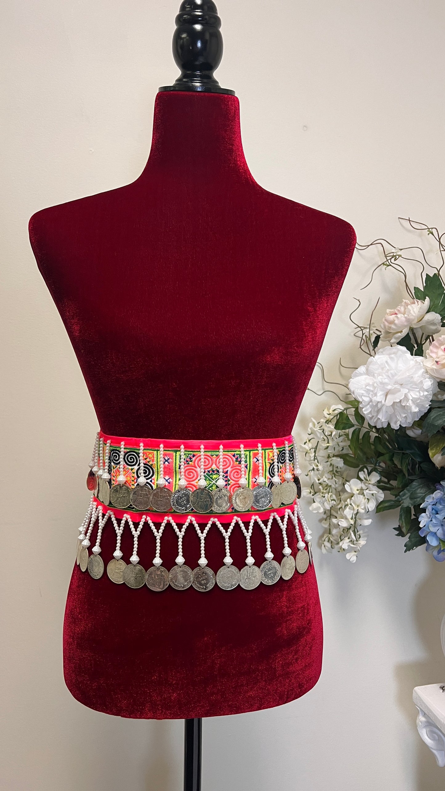 Hmong coin belt 41-inch