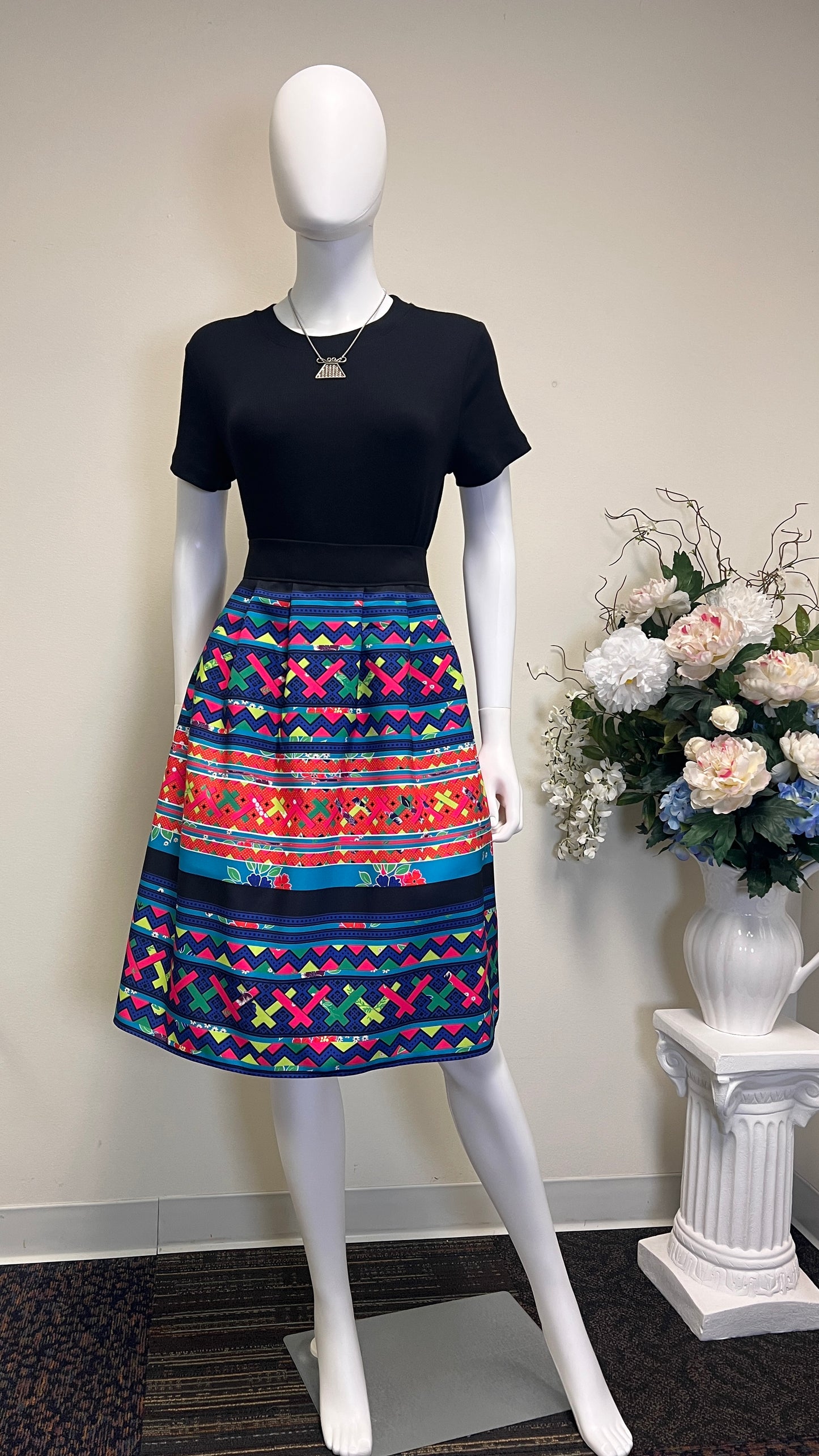 Hmong pleated skirt (XXL)