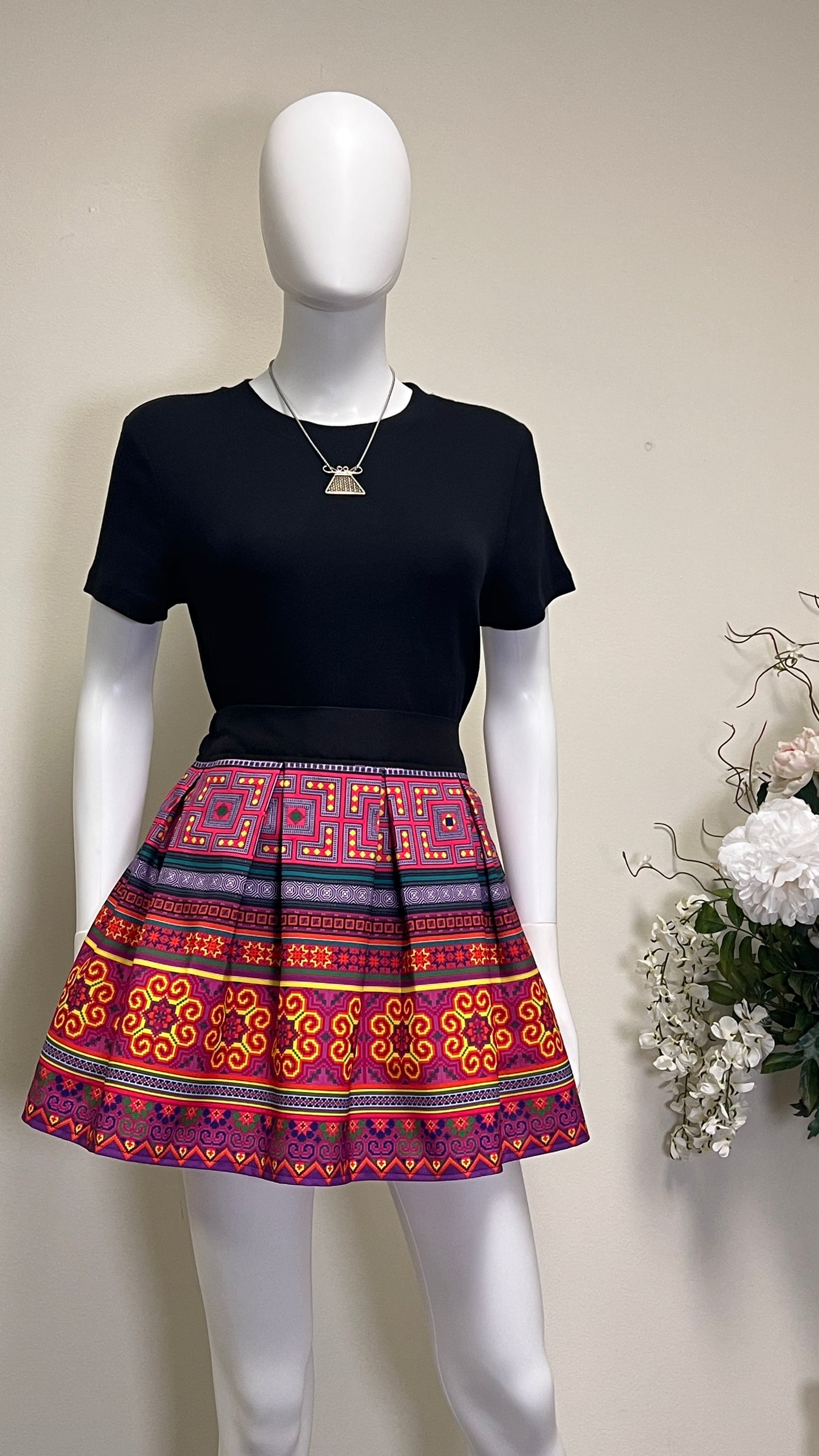 Hmong mini skirt