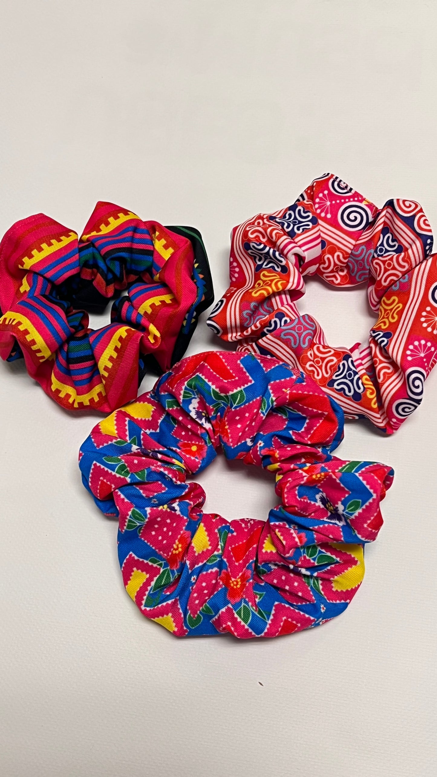 Hmong scrunchies