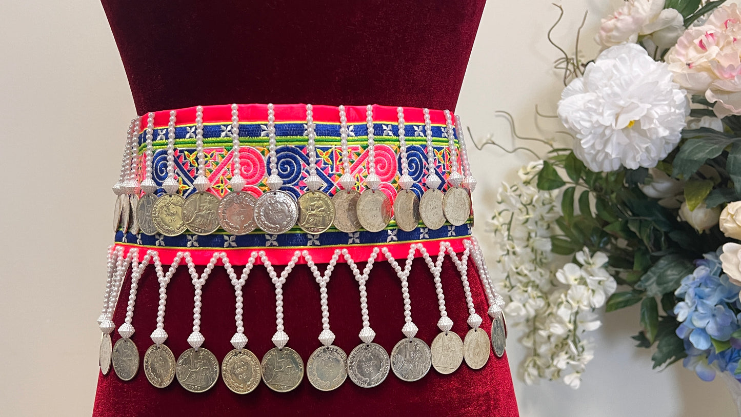 Hmong coin belt 39-inch