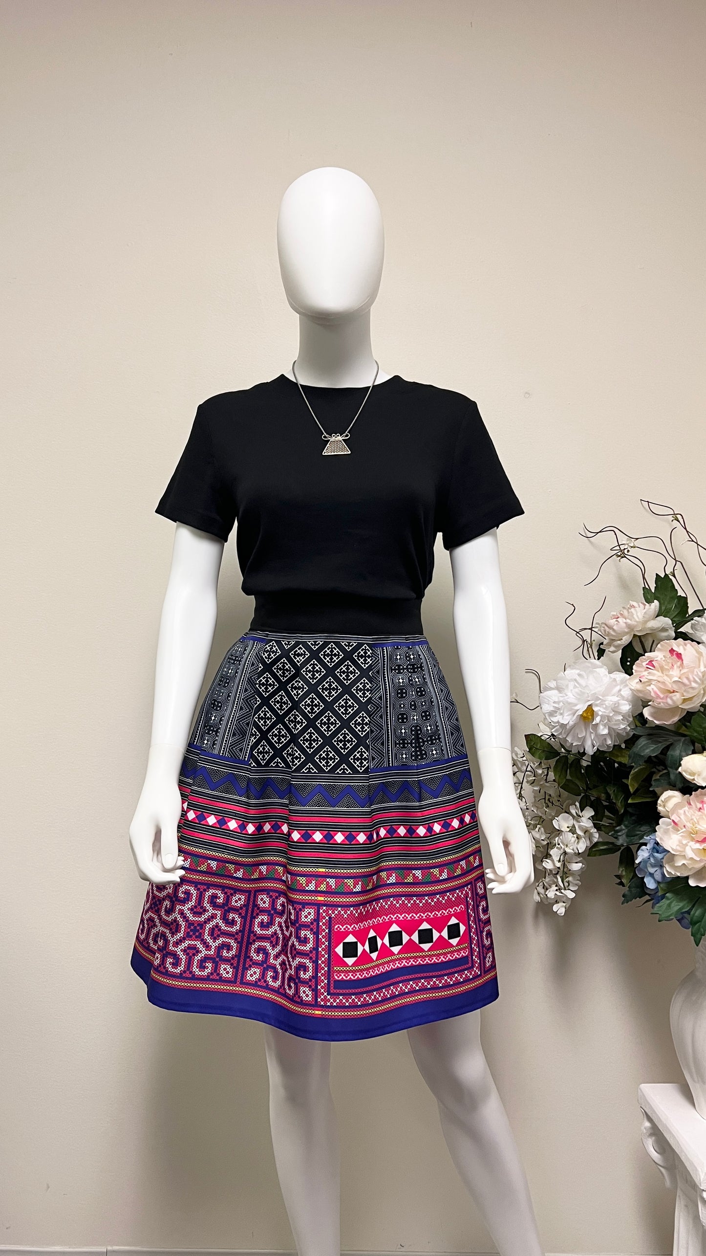 Hmong pleated skirt (M)