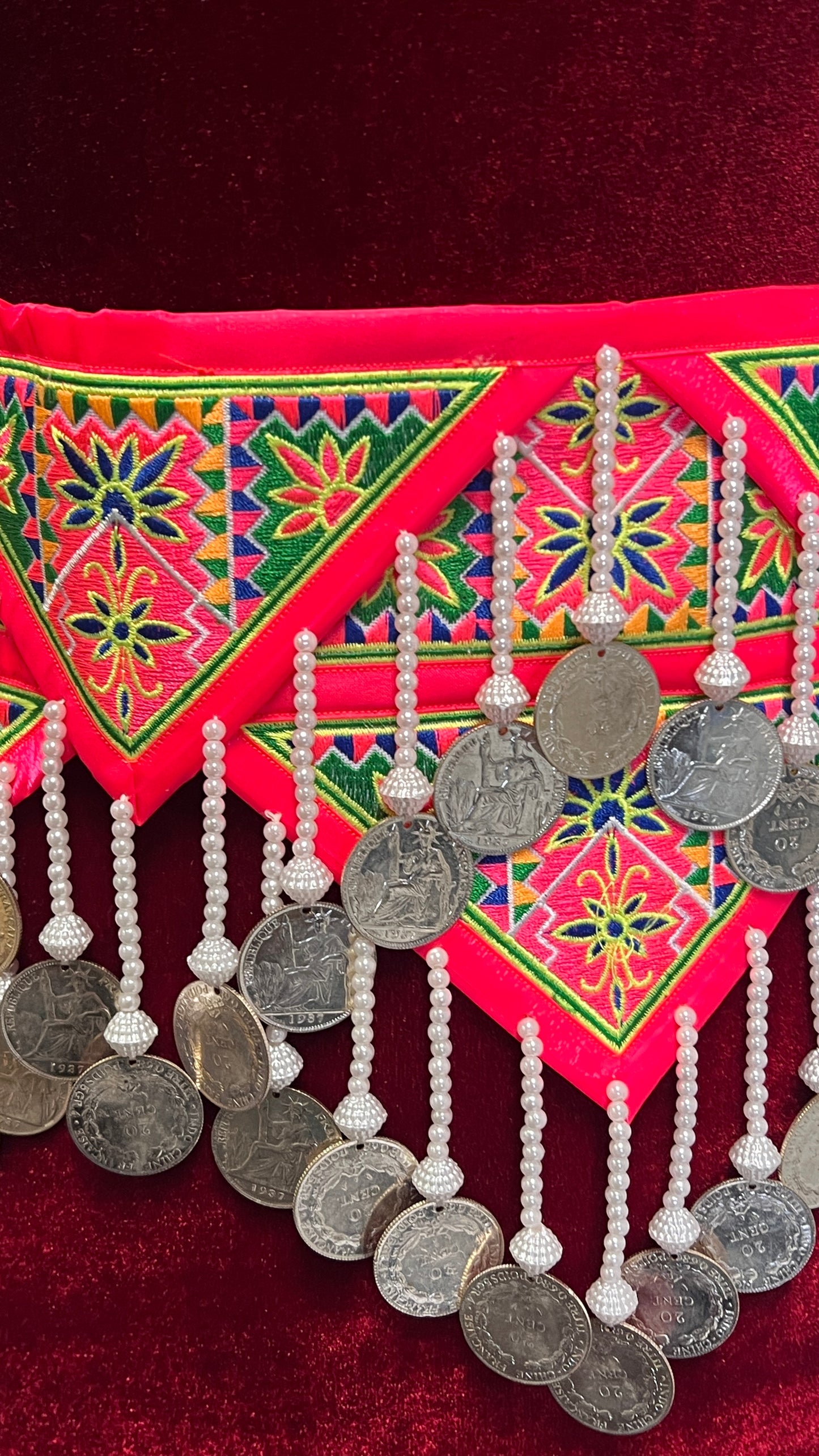 Hmong coin belt 37-inch