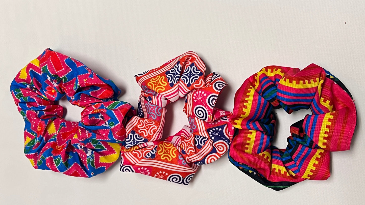 Hmong scrunchies