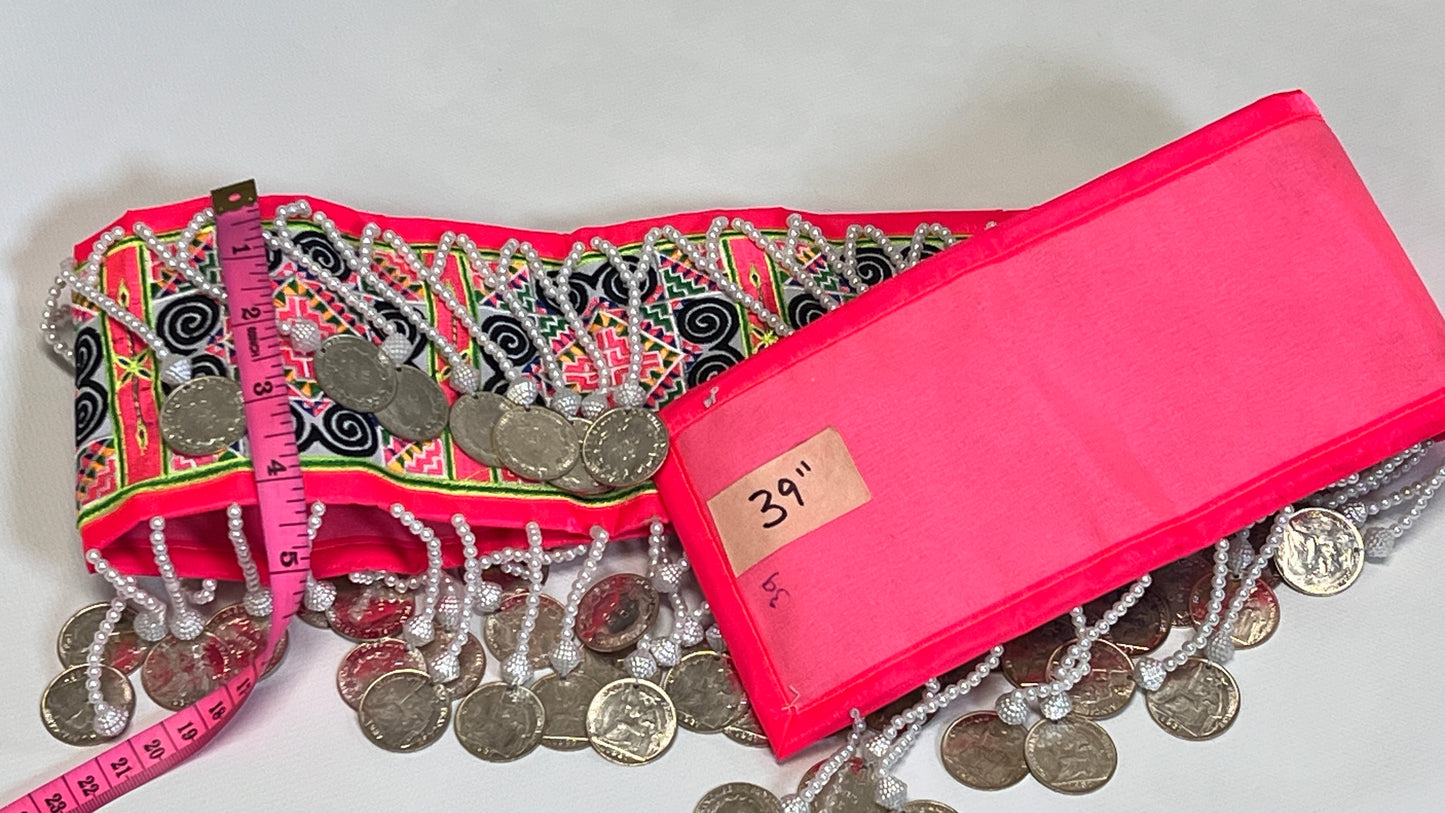 Hmong coin belt 39-inch