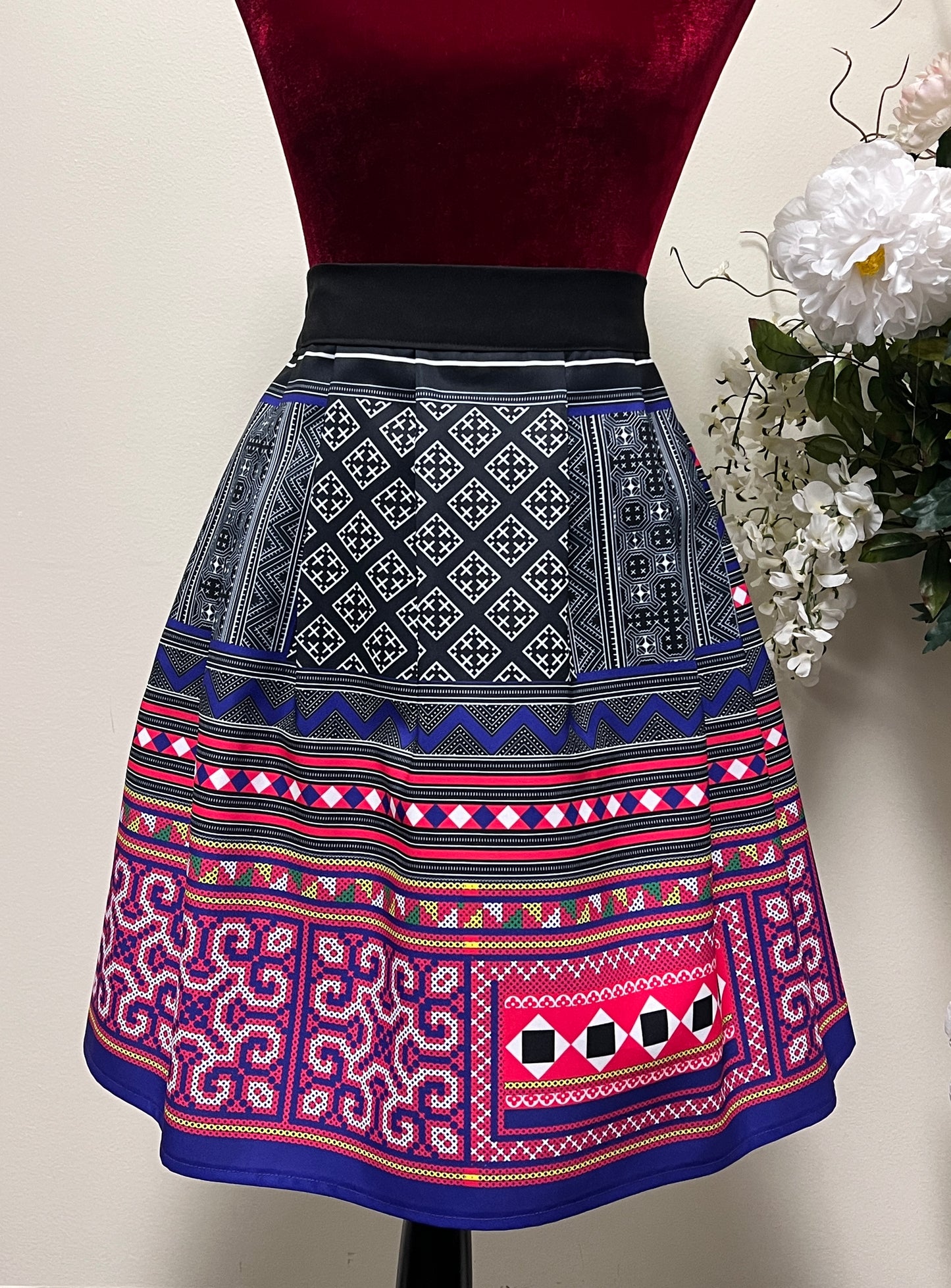 Hmong pleated skirt (M)