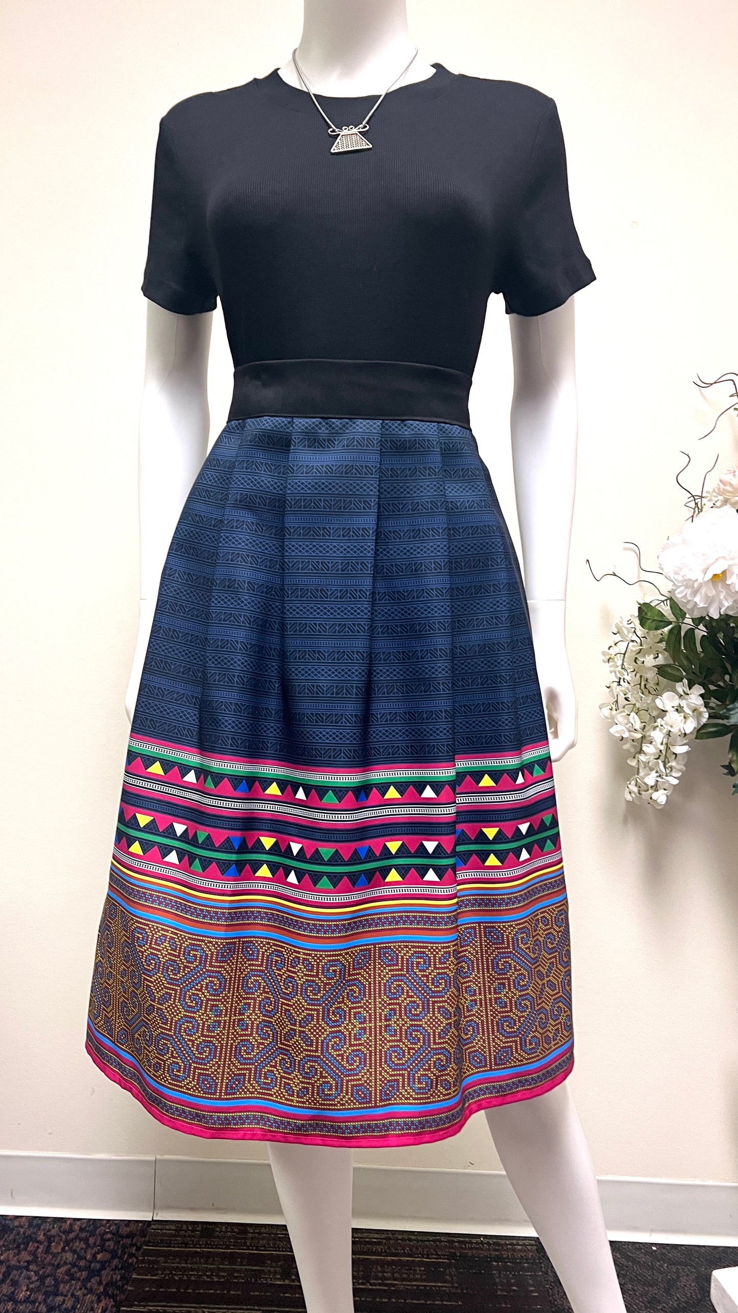 Hmong pleated skirt
