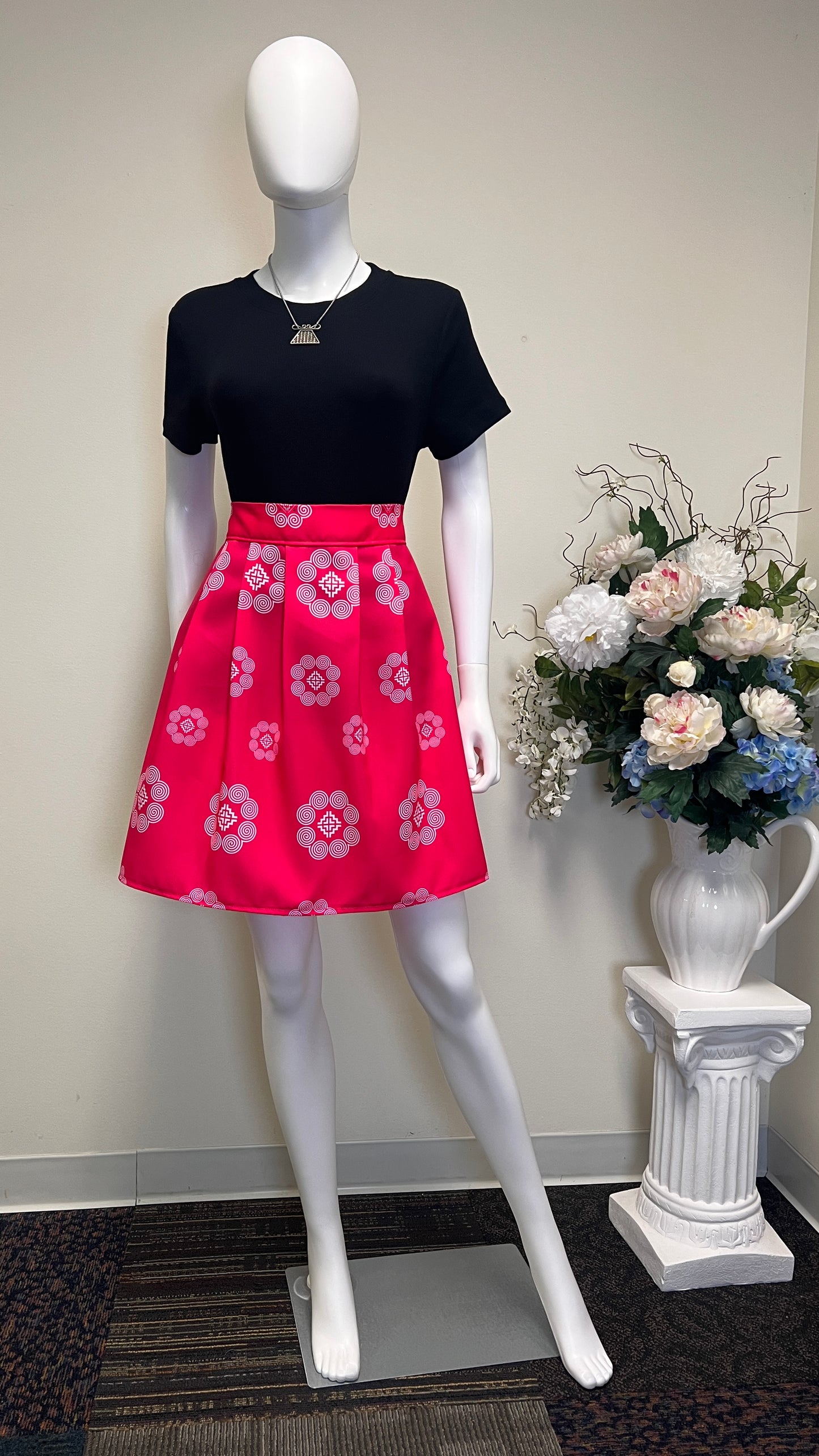 Hmong pleated skirt (M)
