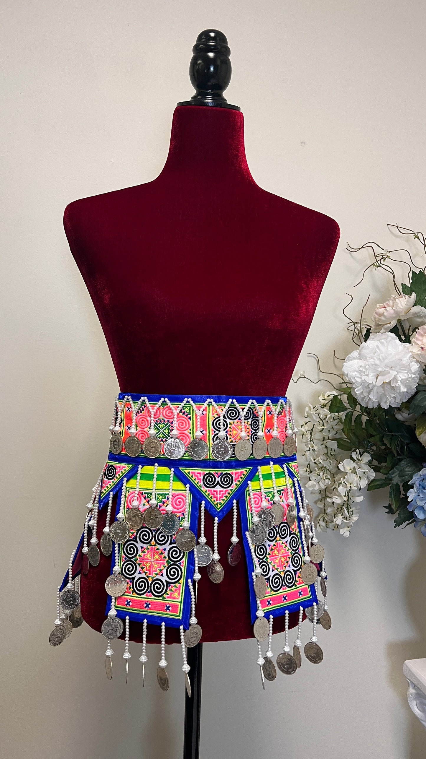 Hmong coin belt 43-inch