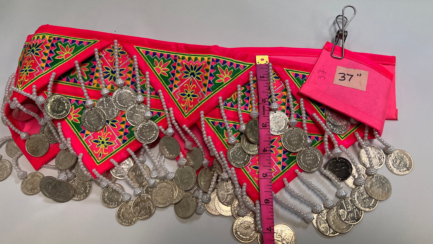Hmong coin belt 37-inch