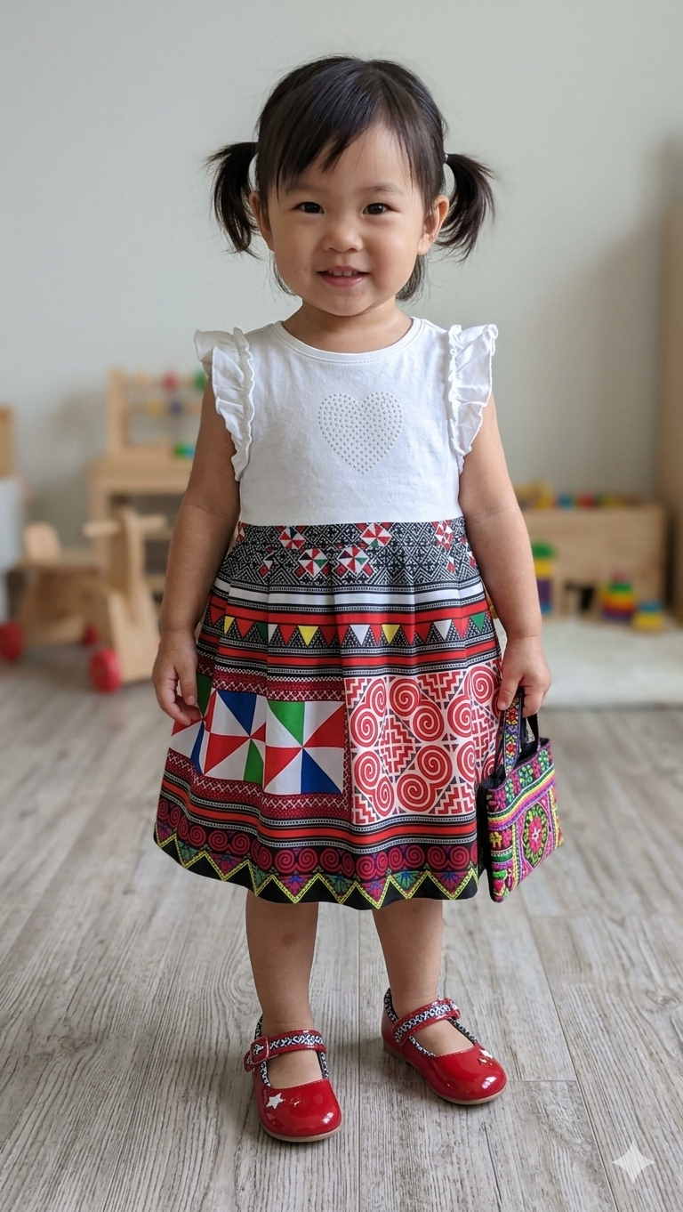 Dress for girls 2-4 yrs-old (5T)