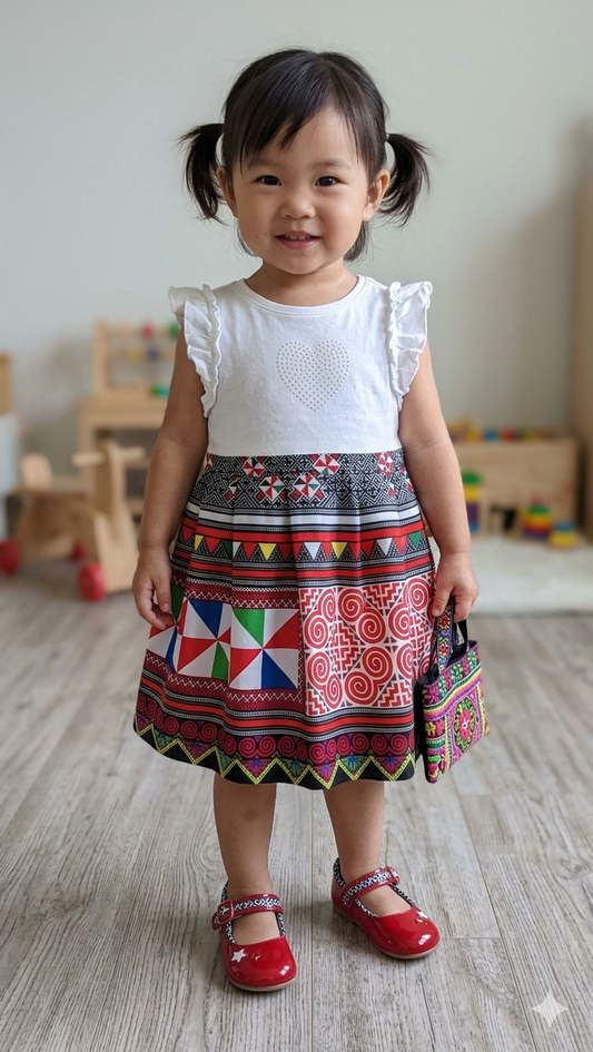 Dress for girls 2-4 yrs-old (5T)