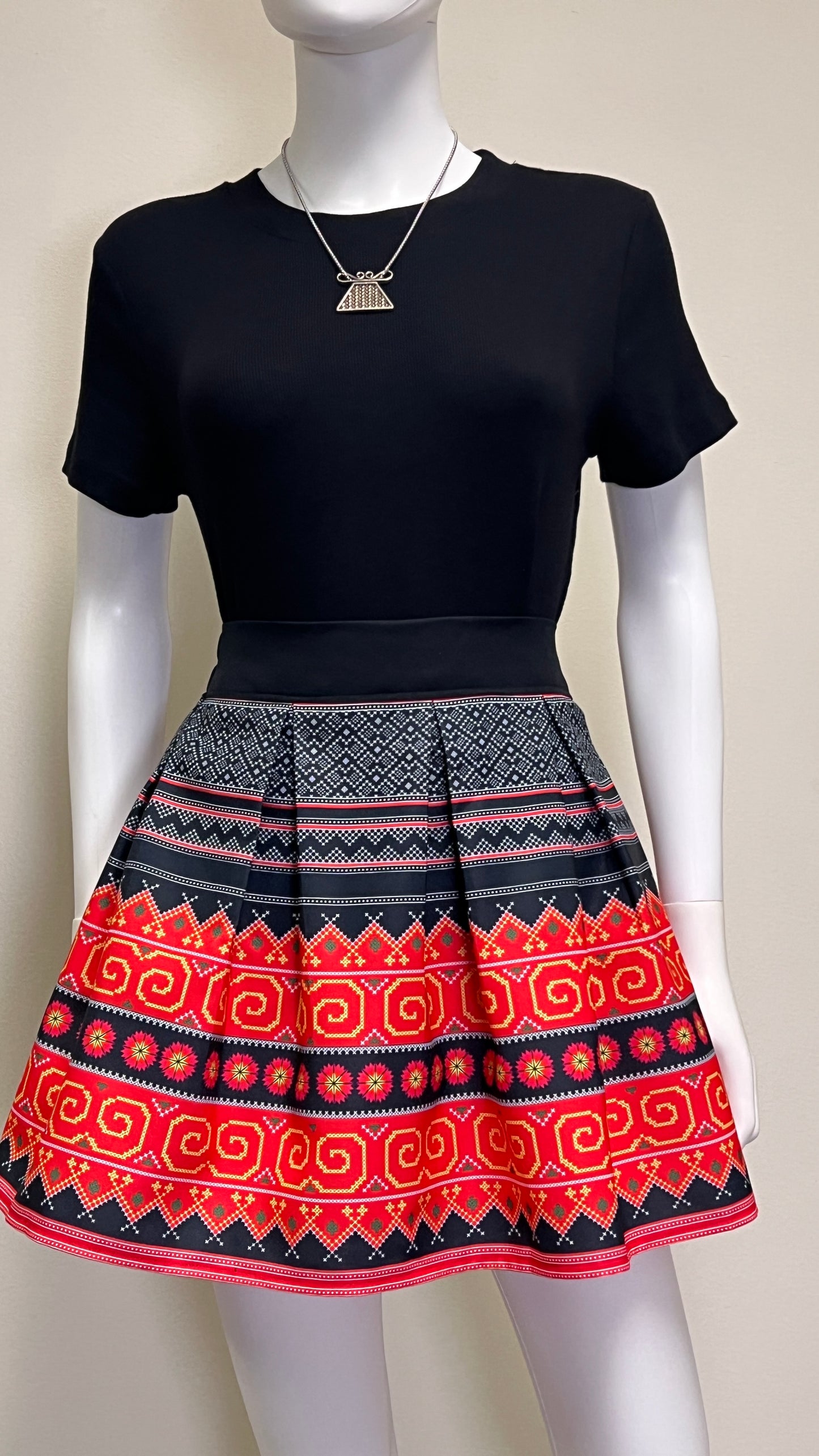 Hmong mini skirt