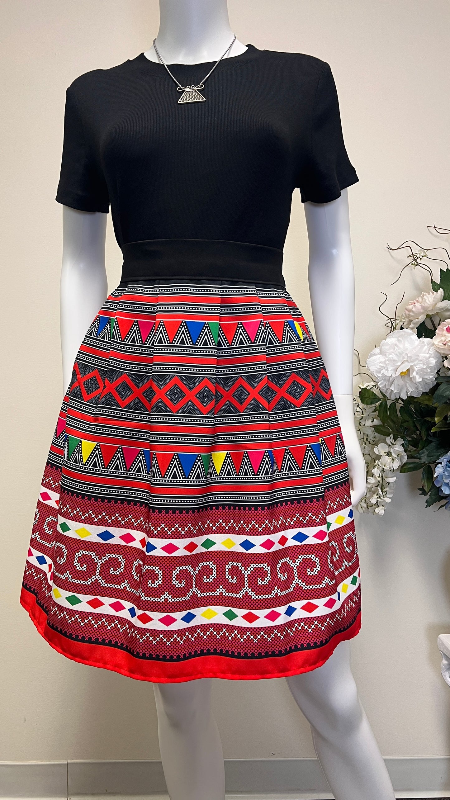 Hmong pleated skirt (M)