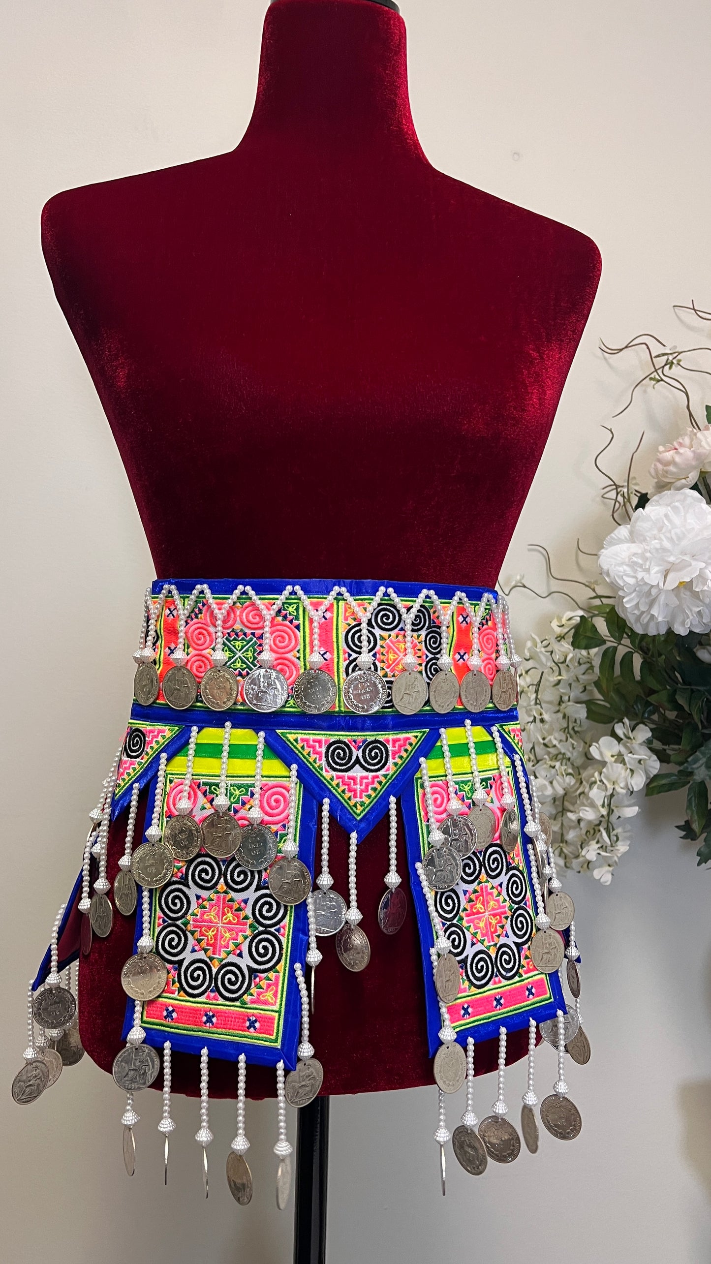 Hmong coin belt 43-inch