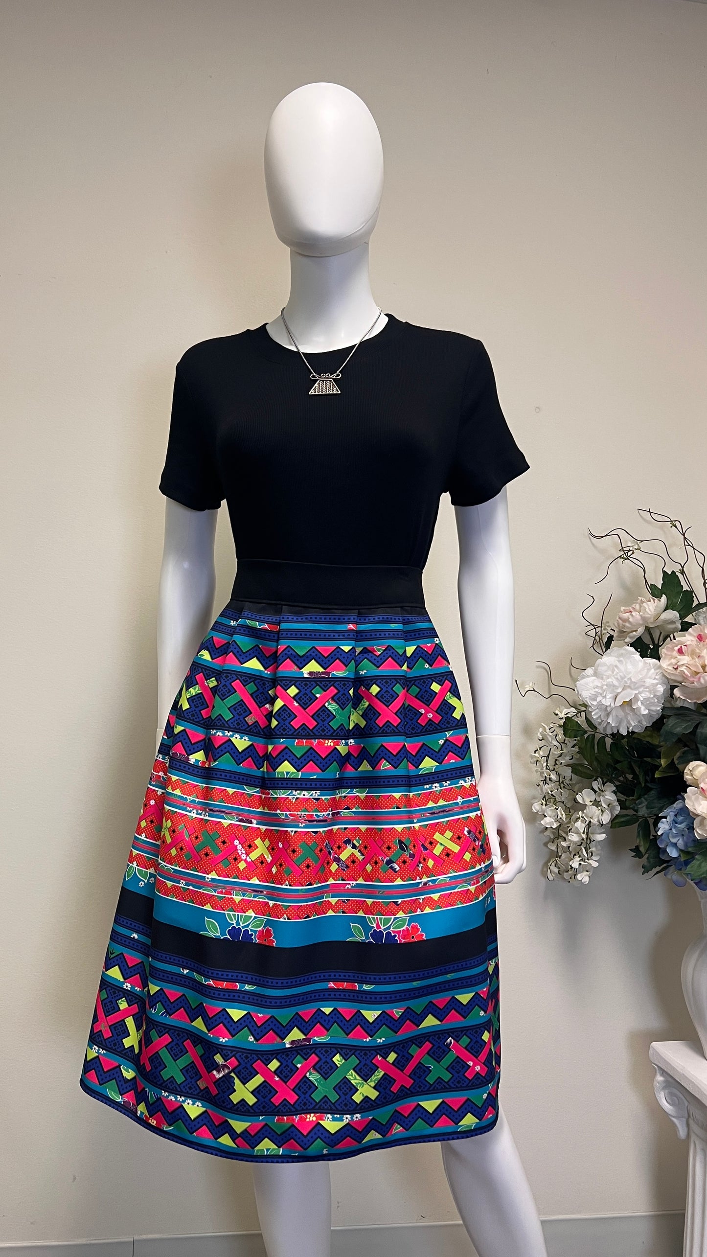 Hmong pleated skirt (XXL)