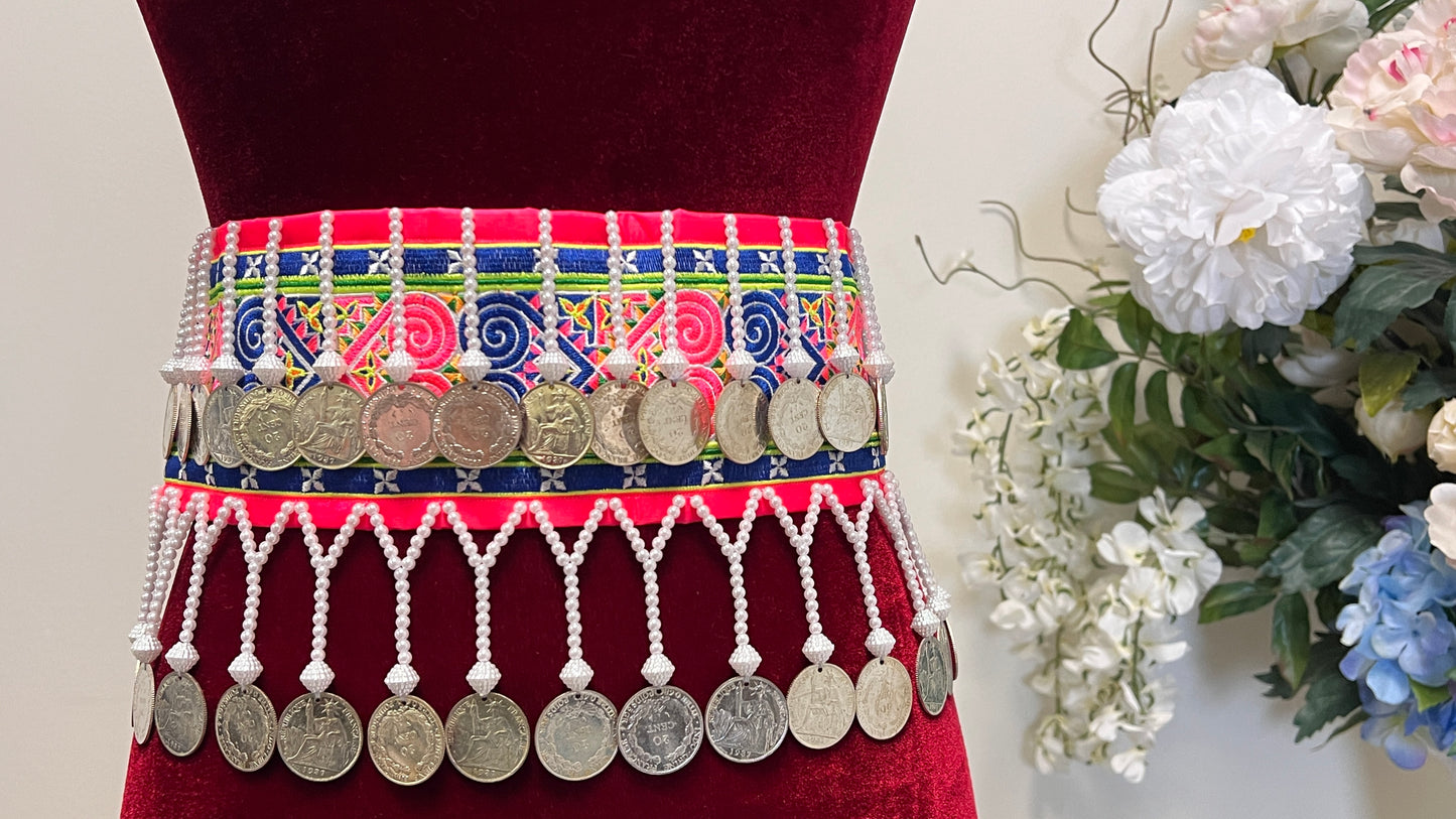 Hmong coin belt 39-inch