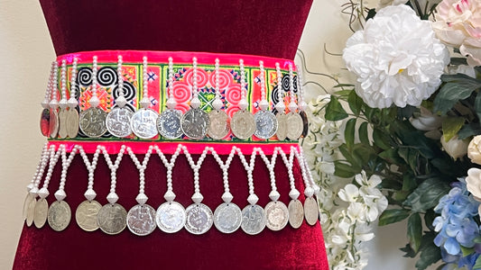 Hmong coin belt 41-inch