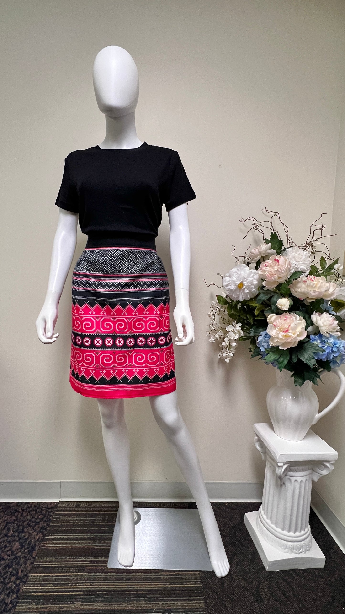 Hmong Pencil Skirt