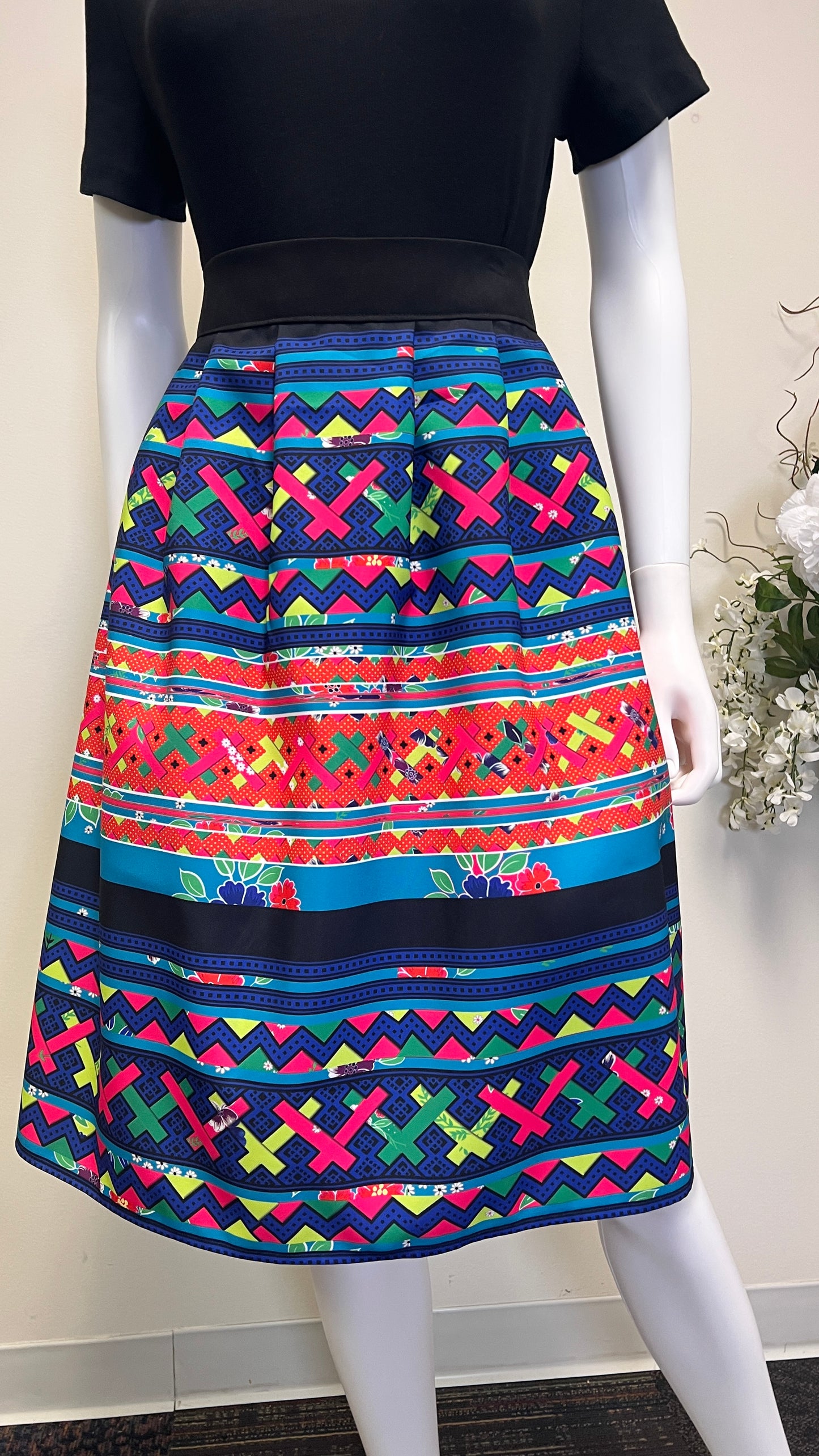 Hmong pleated skirt (XXL)