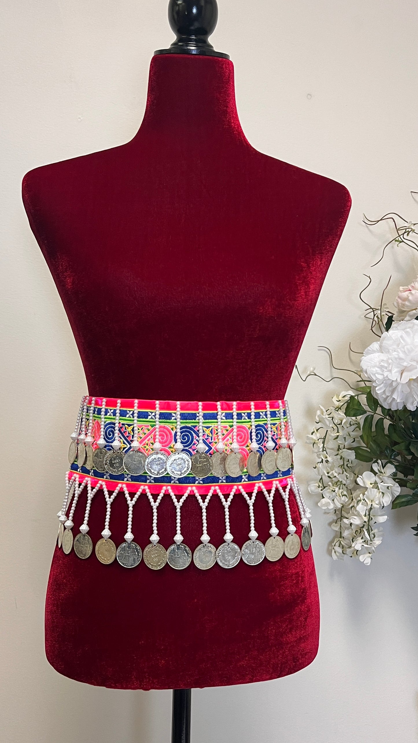 Hmong coin belt 39-inch