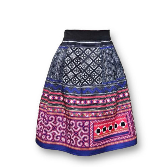 Hmong pleated skirt -Free Shipping